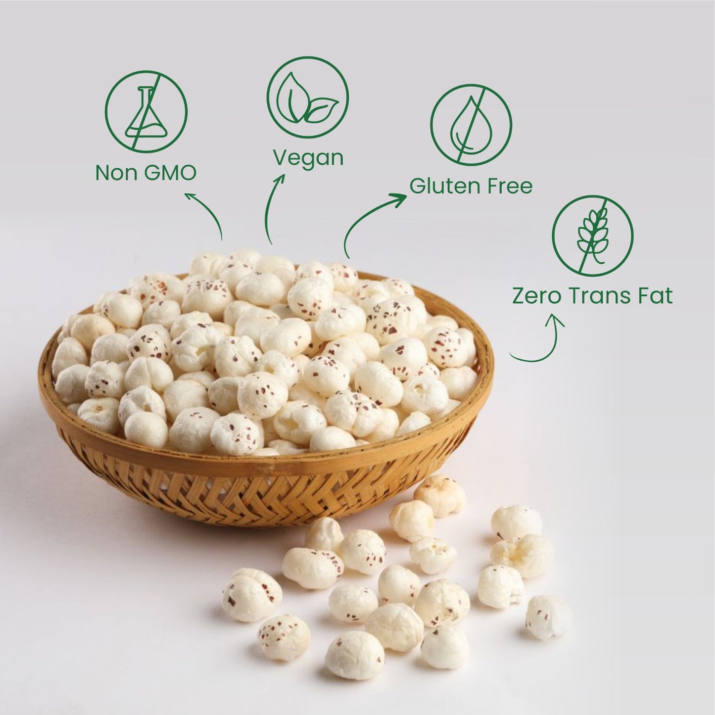 Upwas Makhana - Black Salt